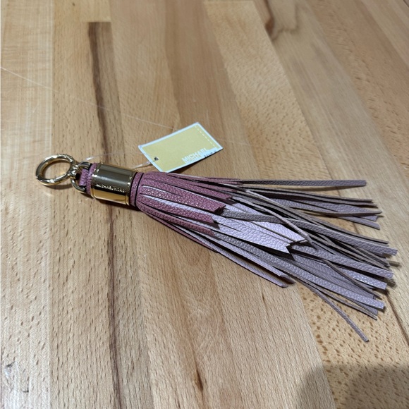 Michael Kors Accessories - Michael Kors Shades of Pink Tassel Keychain Charm